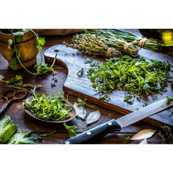 Dry Mint Leaves